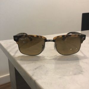 Rayban men's club master RB4190 tortoise shell